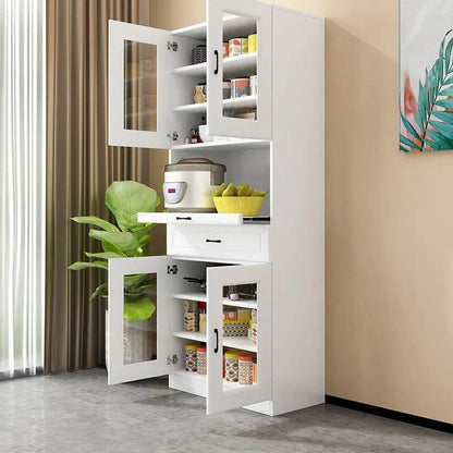 MULTIPURPOSE CABINET (WHITE / 60*40*196H) - Thebrands