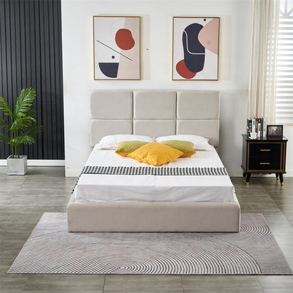 Queen Size leather Storage Bed- White (152*190)  Q2306