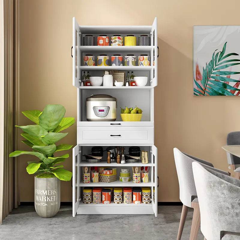 MULTIPURPOSE CABINET (WHITE / 60*40*196H) - Thebrands