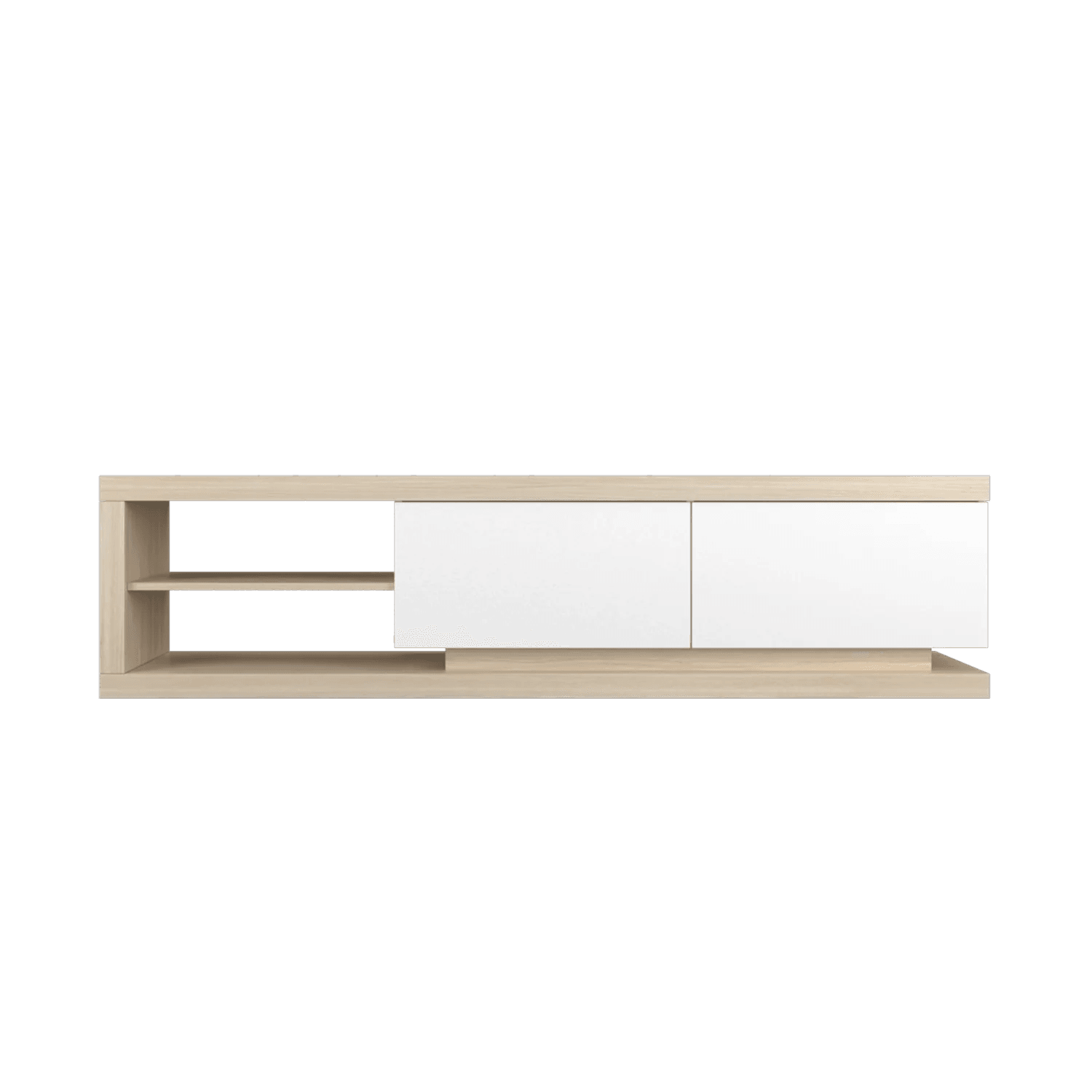 6FT TV Cabinet TV Console / Natural Oak - Thebrands