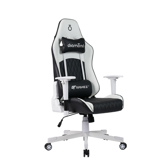 Gaming Chair with Ergonomic Design / Support Pillows  Black (126-135CM x 64.5CM x 75CM)