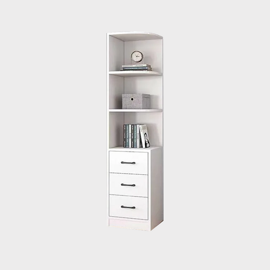 WARDROBE CORNER CABINET	(WHITE / 40*50*200H)