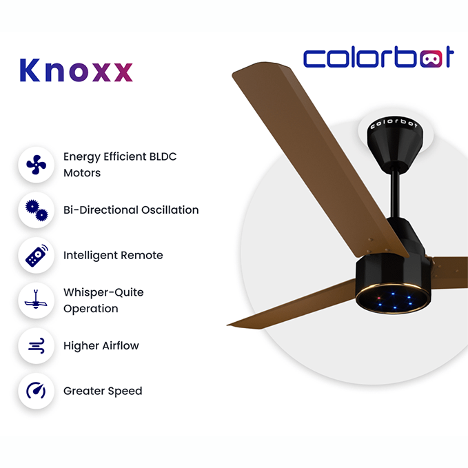 Knoxx BLDC Fan with Remote