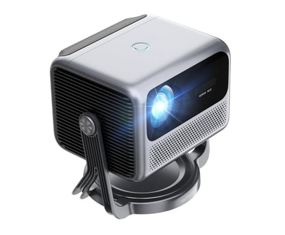 Ultimea Nova C40 Projector & VIVIDSTORM S White Cinema Motorized Tension Floor Rising Projector Screen