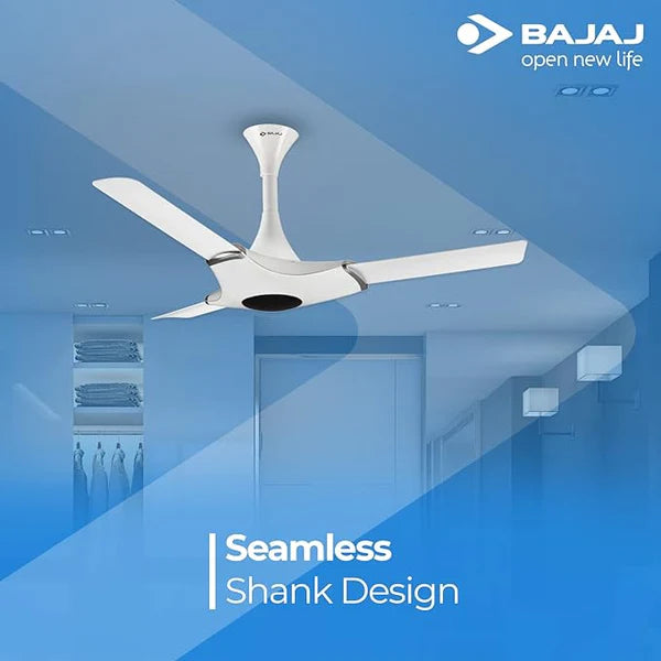 BAJAJ GLOSSY WHITE CEILING FAN 1200MM - ESPERANZA 48''