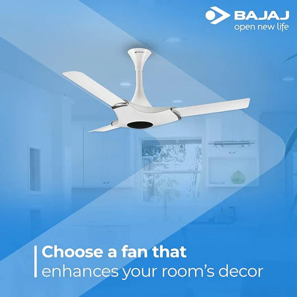 BAJAJ GLOSSY WHITE CEILING FAN 1200MM - ESPERANZA 48''