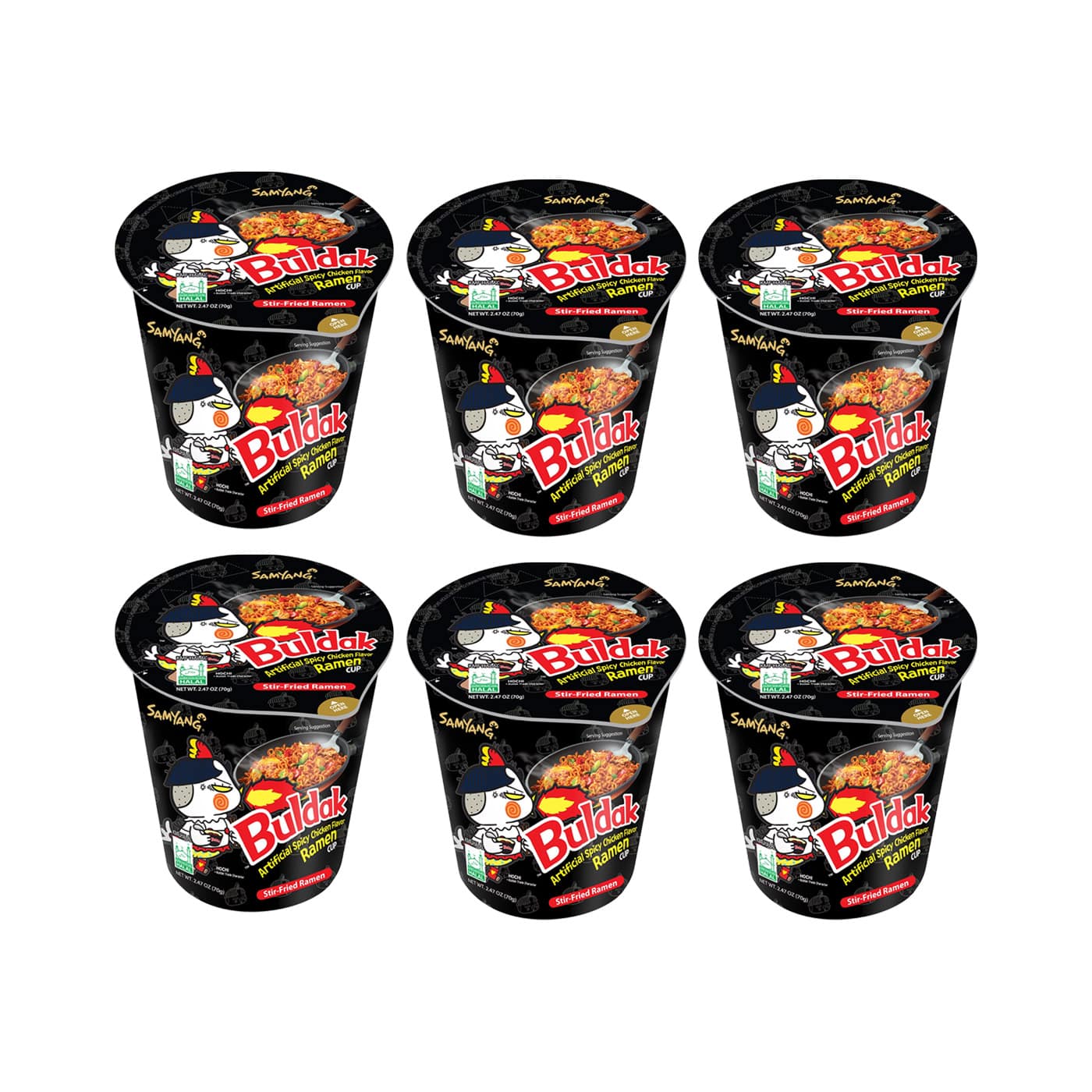 Ramen Black Cup 70 grm
