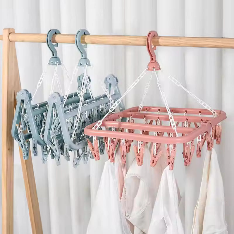 Cloth Hanger 32 Clips