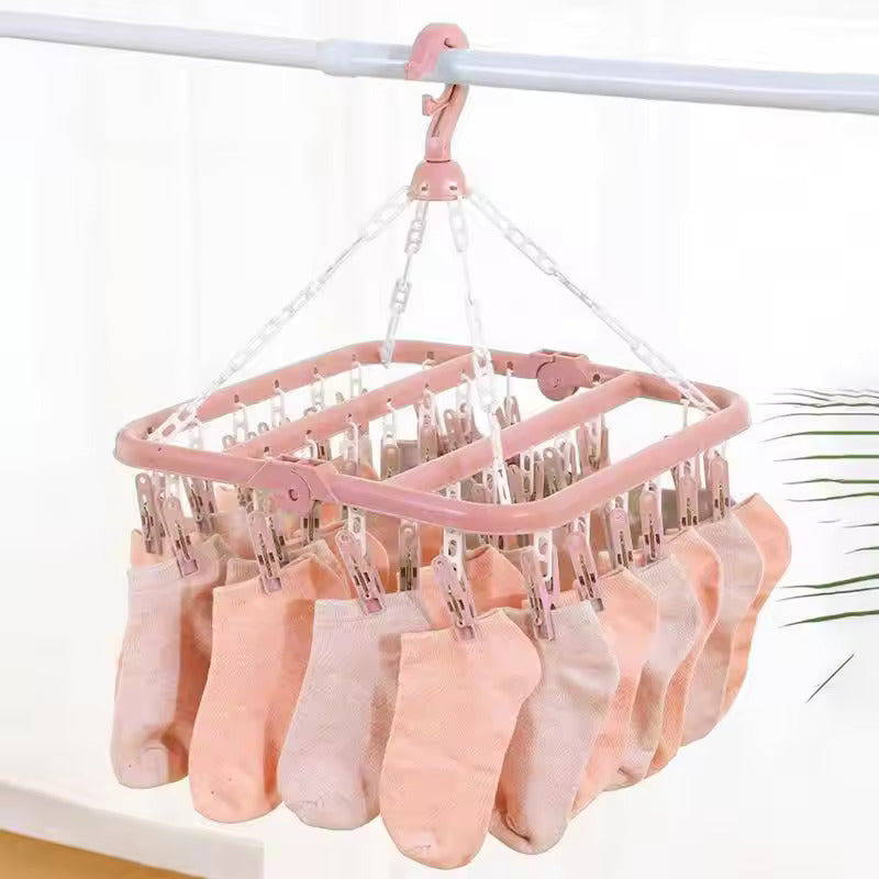 Cloth Hanger 32 Clips