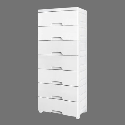 Drawer Storage Cabinet 7 Tier, 36 Cm- White