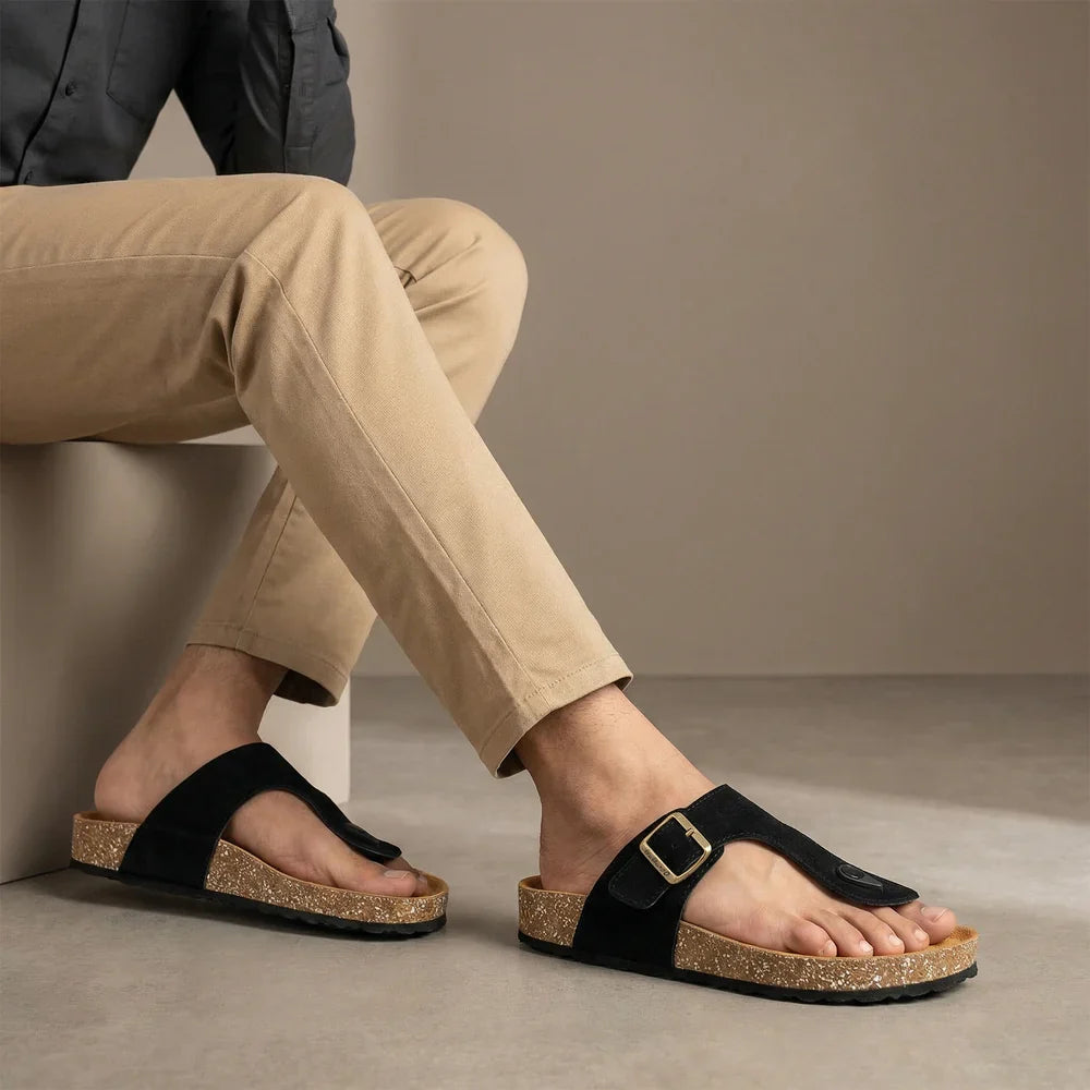 Men's Comfort Sandals WGE53242 Black