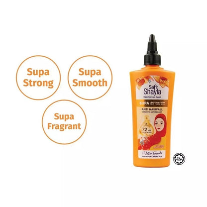 Safi Supa Anti Hairfall, Smooth & Fragrant Leave On Cream 120 ml