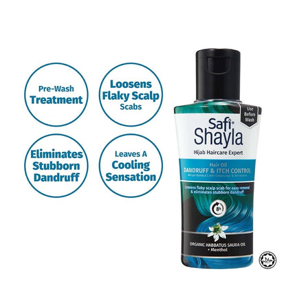 Safi Dandruff & Itch Control Hair Oil