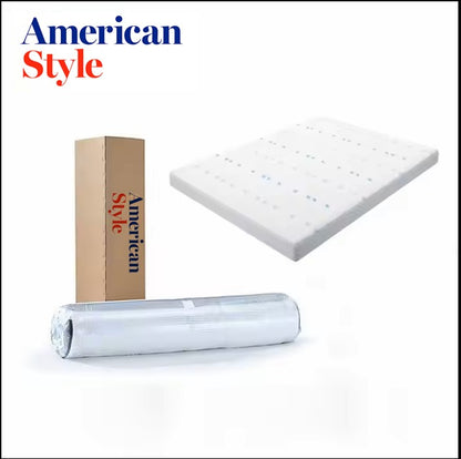 American Style Memory Foam Topper 2-in Double