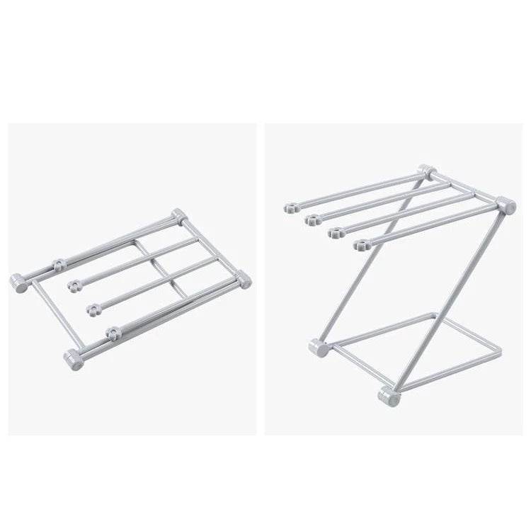 Kitchen Towels Hanger Foldabl(Grey) - Thebrands