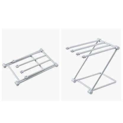 Kitchen Towels Hanger Foldabl(Grey) - Thebrands