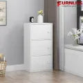 SV204 3LAYER STORAGE CABINET	(PURE WHITE / 40*30*76N)