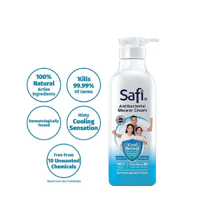 SAFI Antibacterial Cool Protect Shower Cream 975g
