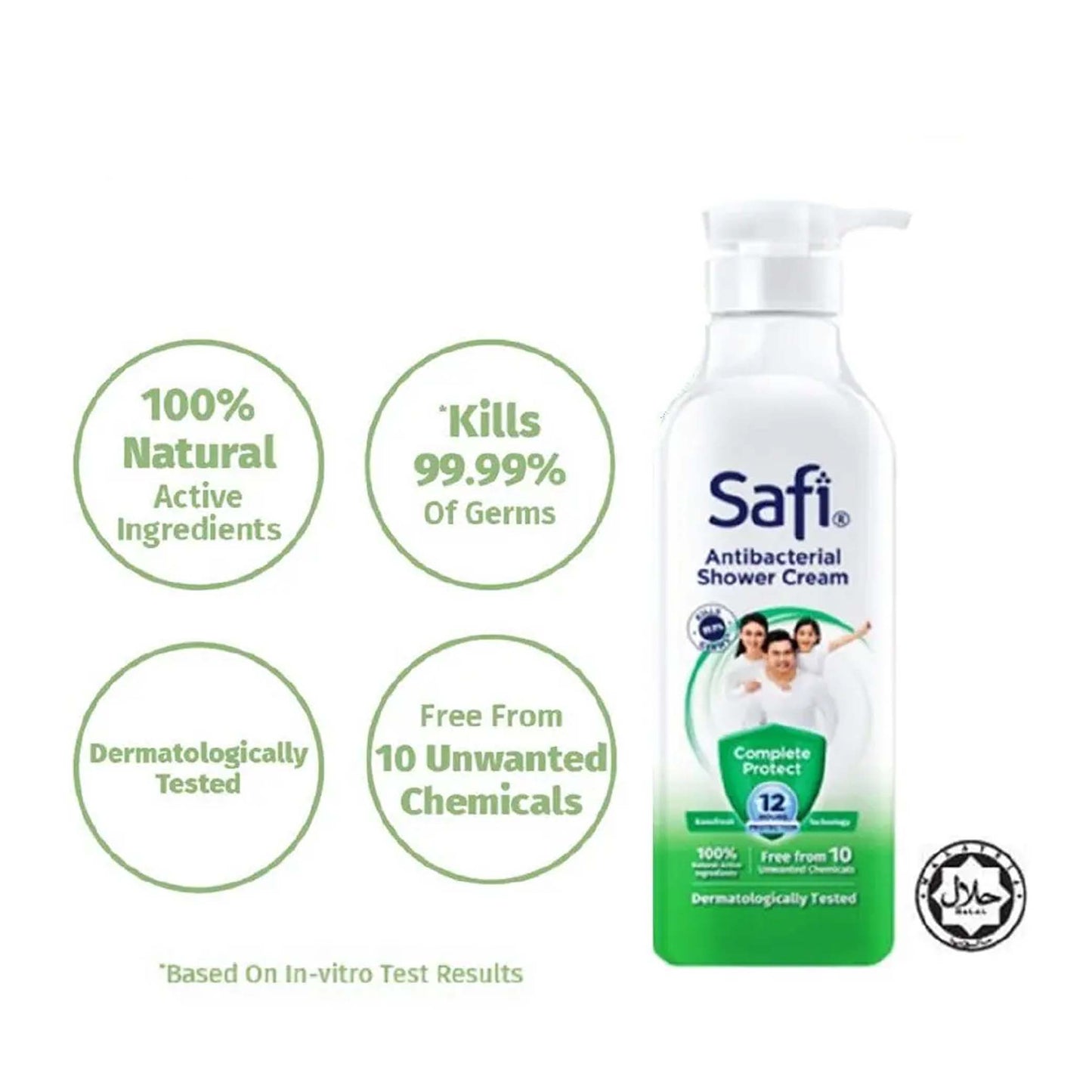 Safi Antibacterial Shower Gentle Protect 975g