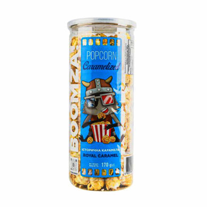 Caramelized Popcorn in Tube, Royal Caramel 170 g