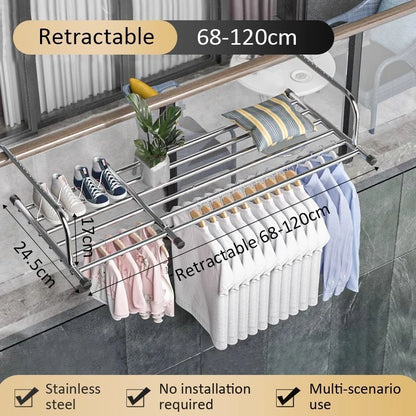 Foldable Towel Hanger 68-120 Cm