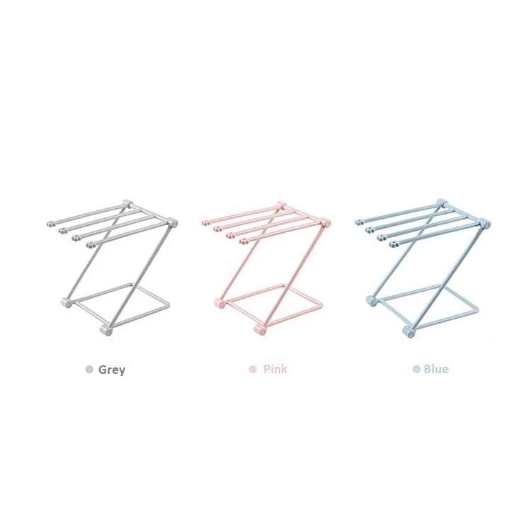 Kitchen Towels Hanger Foldabl(Grey) - Thebrands