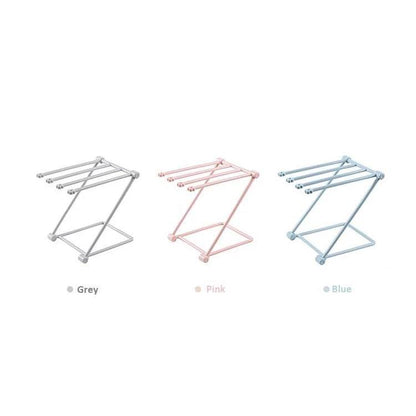 Kitchen Towels Hanger Foldabl(Grey) - Thebrands