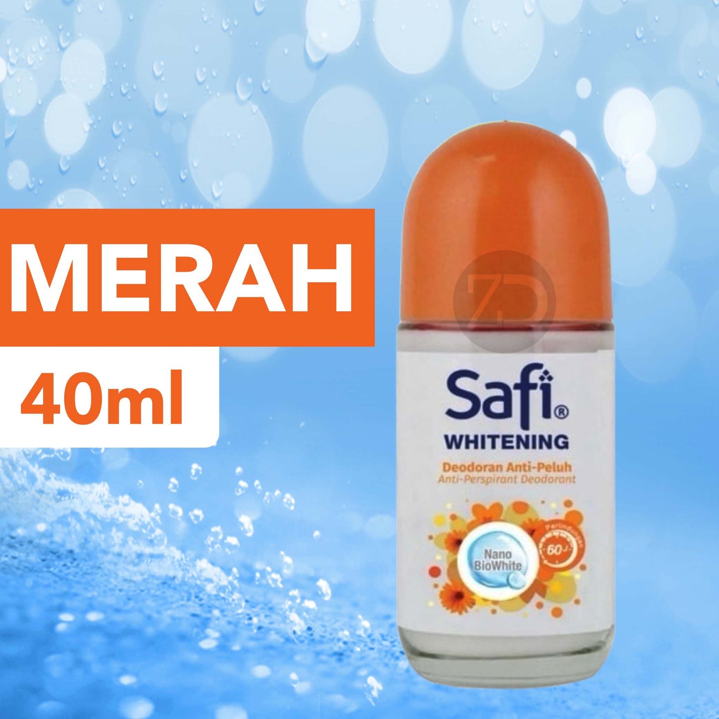 SAFI Whitening Anti-Perspirant Deodorant (Orange) 40ml