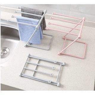 Kitchen Towels Hanger Foldabl(Grey) - Thebrands