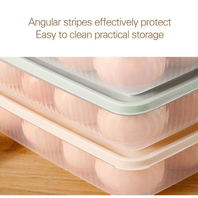 Refrigerator storage box egg Storage(Green) - Thebrands
