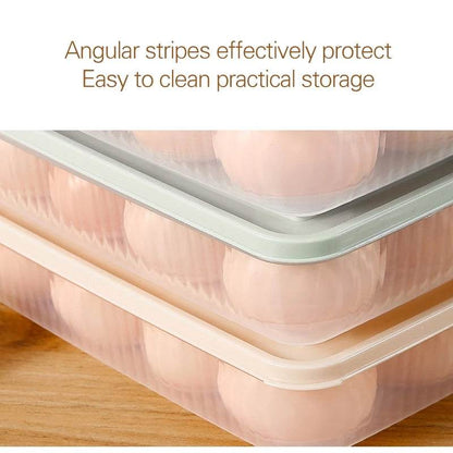 Refrigerator storage box egg Storage(Green) - Thebrands