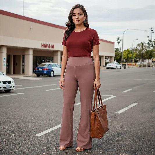 Ultimate Flare Pants - Lite (Pamela Pink Rouge)