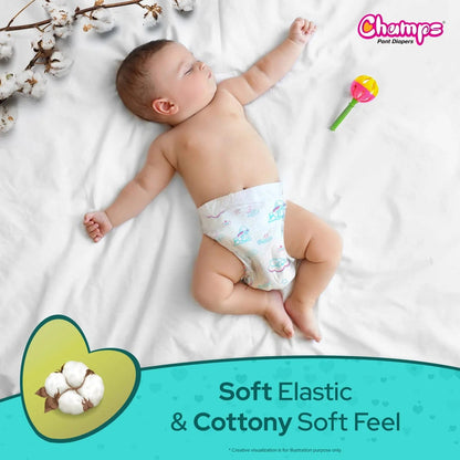 Baby Pant Diapers Soft & Dry - Large 28 Pieces (9 to 14 Kg)