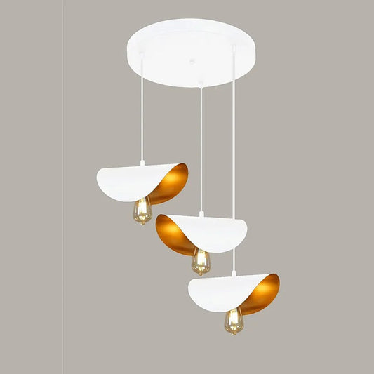 Noonlux Bella Triple Pendant Lamp White - WN6-131