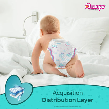 Baby Pant Diapers Soft & Dry - Large 28 Pieces (9 to 14 Kg)