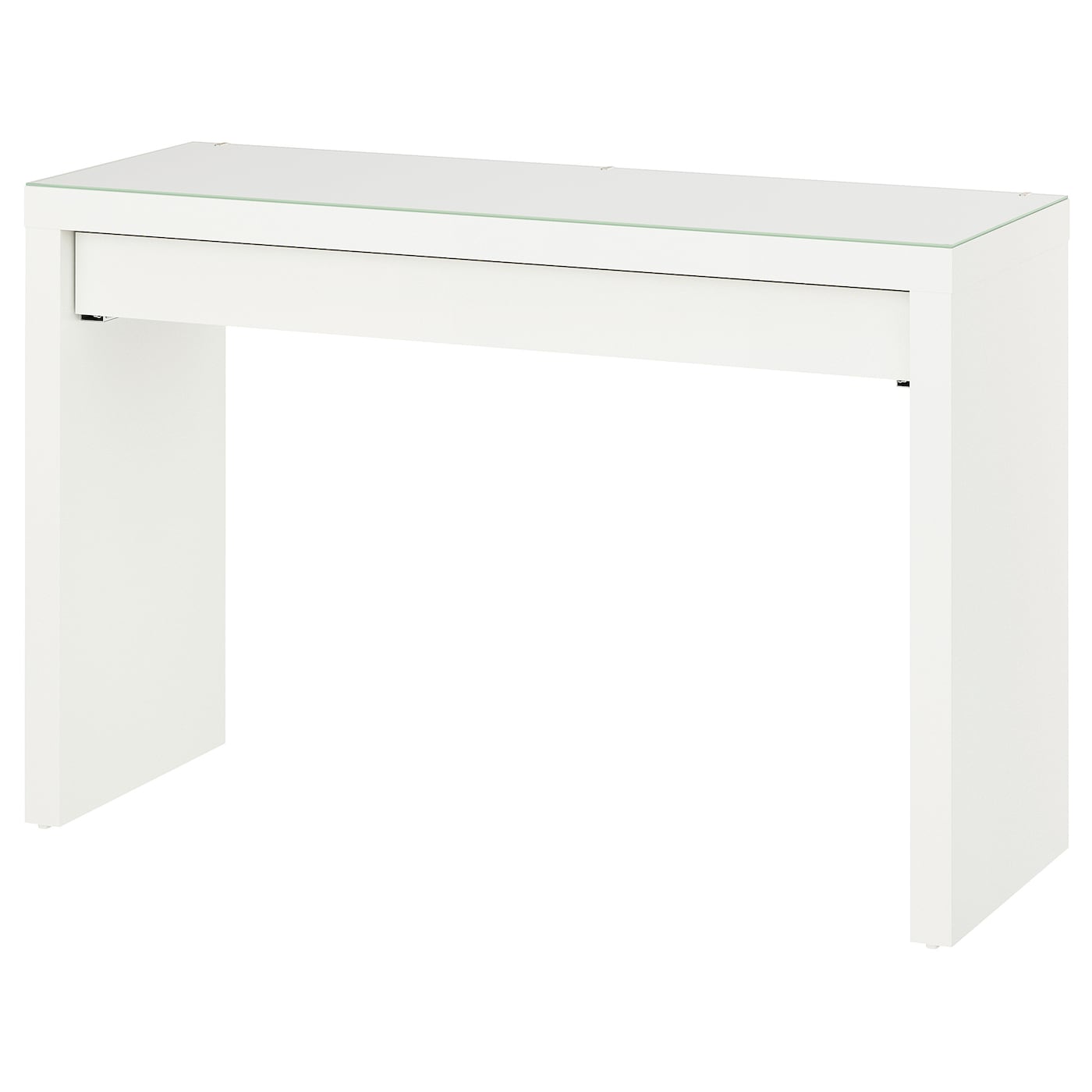 MALM Dressing table, white, 120x41 cm