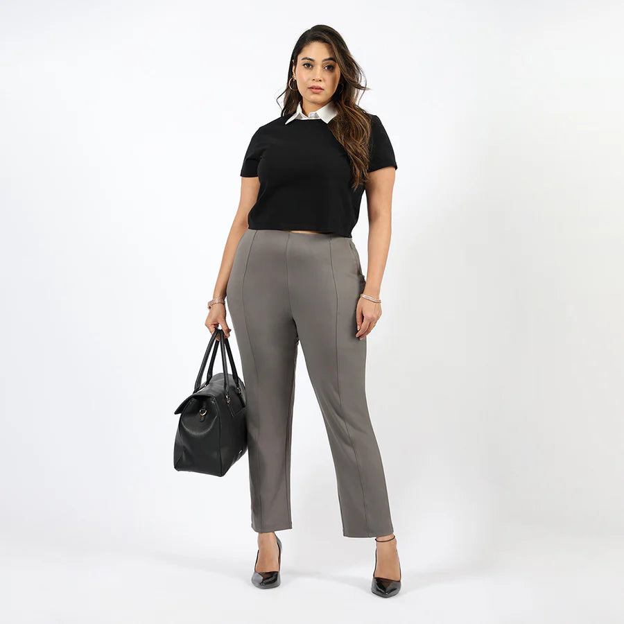 Ultimate Straight Pants (Gowri Greay Dark)