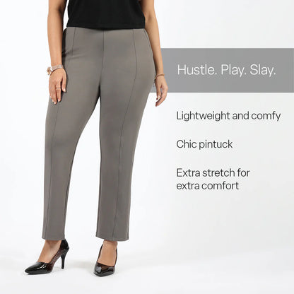 Ultimate Straight Pants (Gowri Greay Dark)