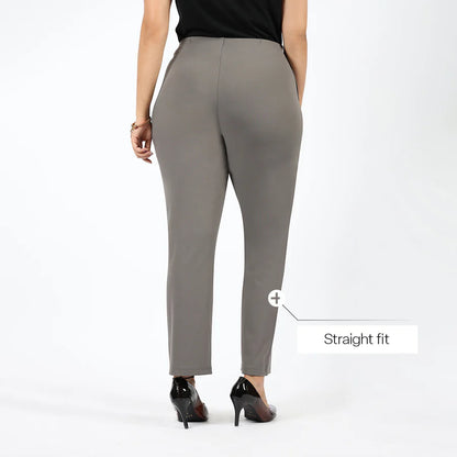 Ultimate Straight Pants (Gowri Greay Dark)