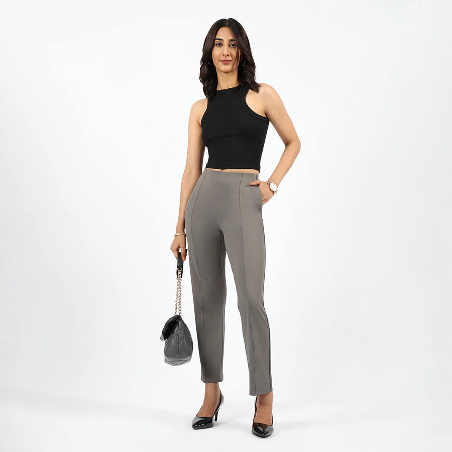 Ultimate Straight Pants (Gowri Greay Dark)