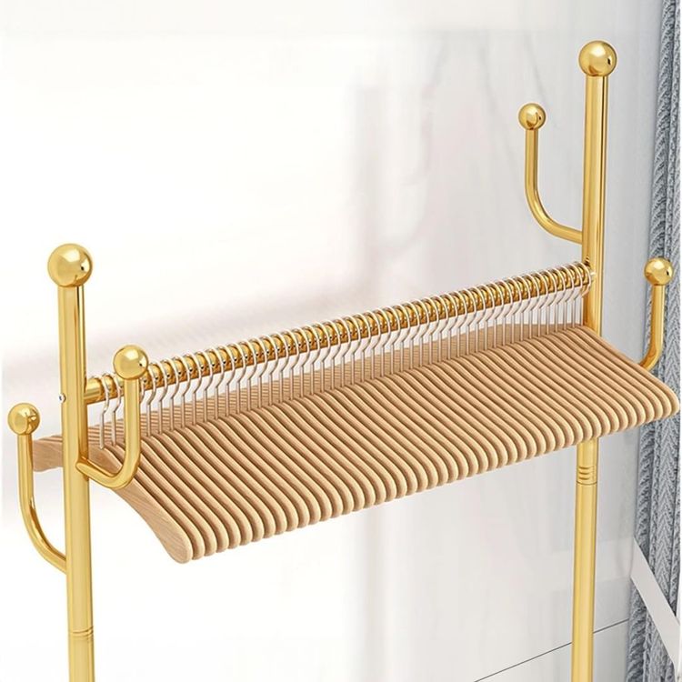 Cloth Rack With Basket Storage 80cm - White
