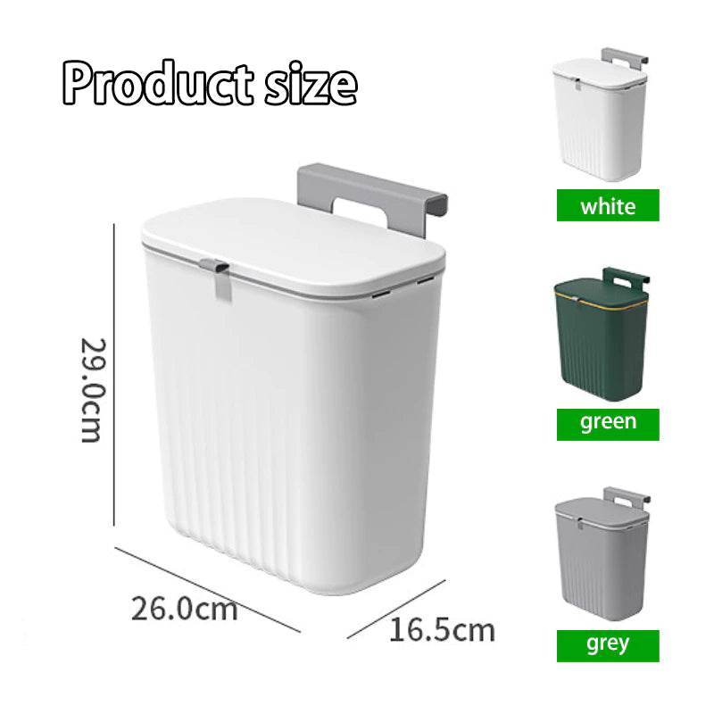 Hanging Trash Waste-bin Grey - Thebrands