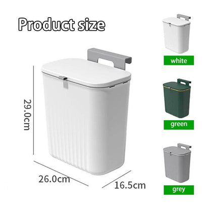 Hanging Trash Waste-bin Grey - Thebrands
