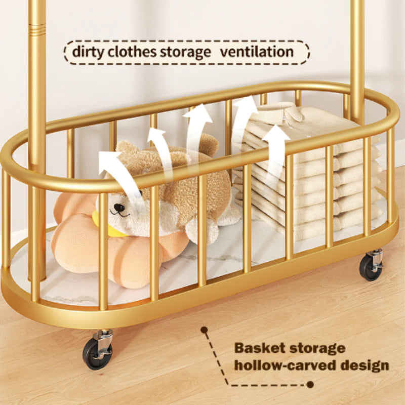 Cloth Rack Y120-60 - Gold