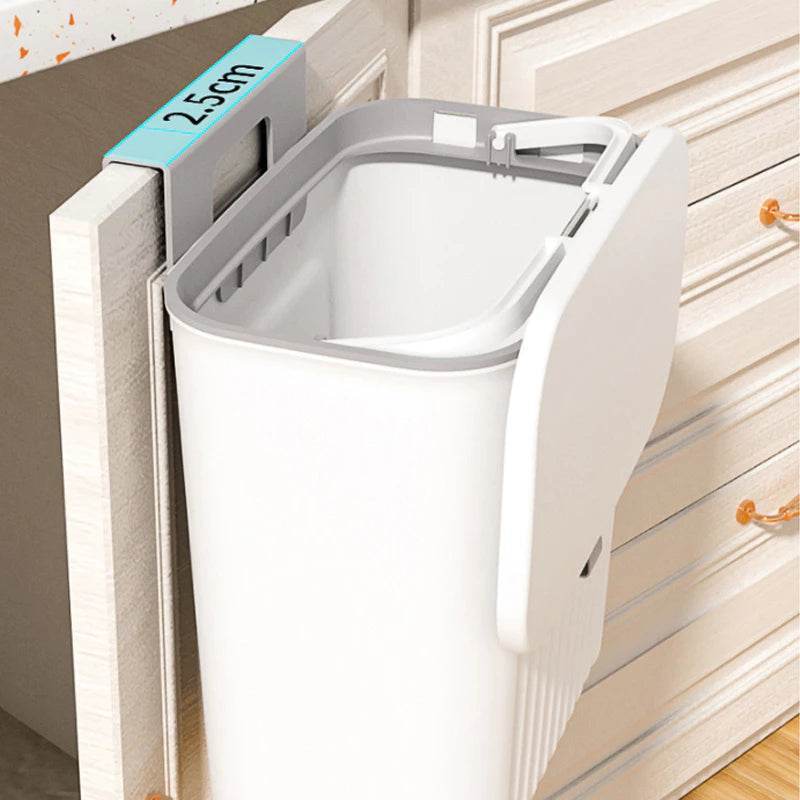 Hanging Trash Waste-bin Grey - Thebrands