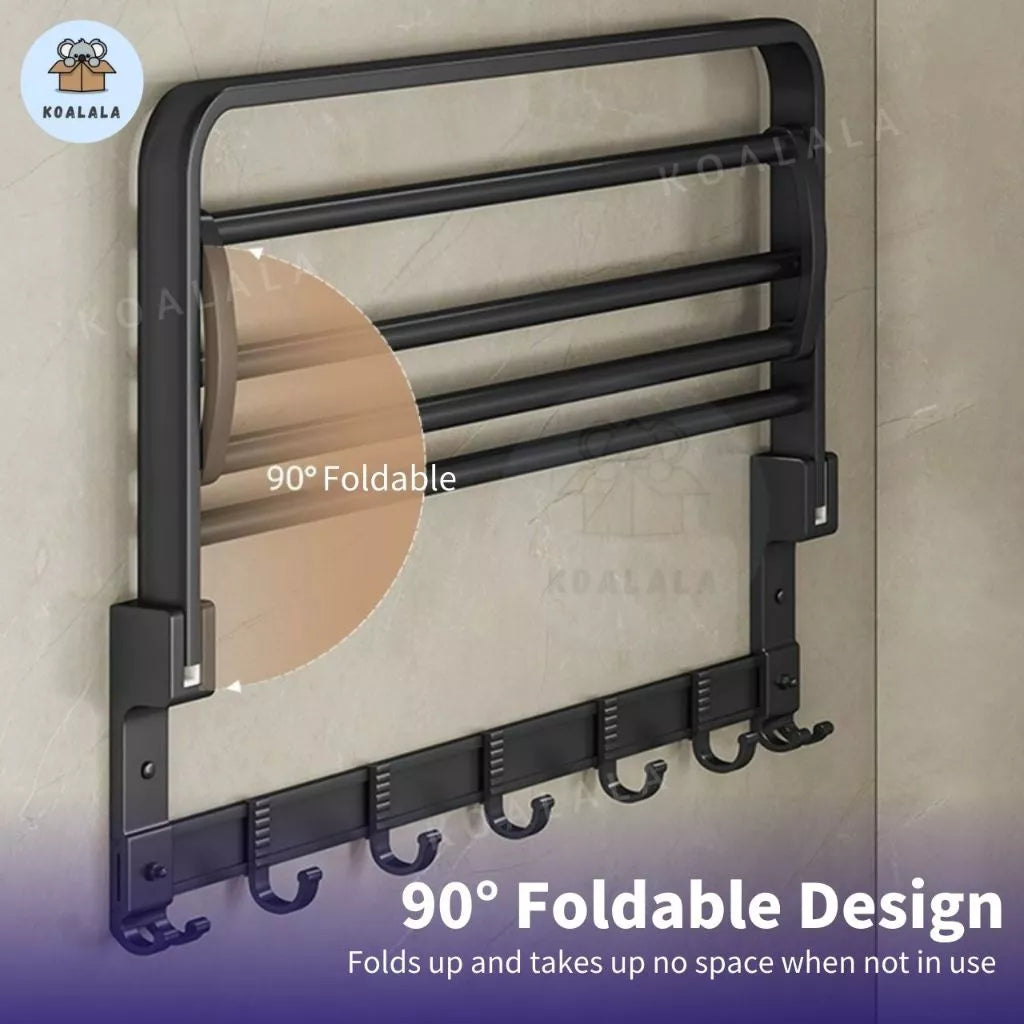 Bathroom Towel Rack Premium 60 cm (58CM x 20CM x 17CM)