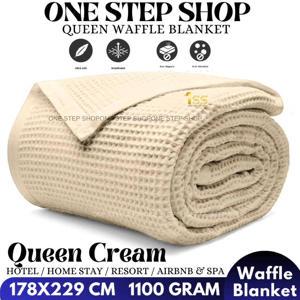 Thermal Blanket - Queen Cream