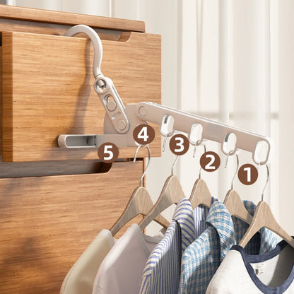 Foldable Drying hanger Rack - White