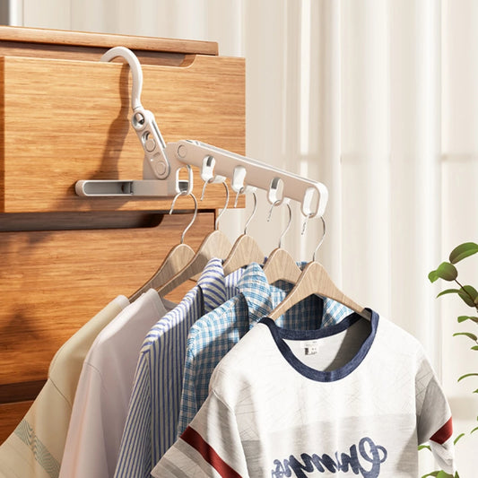Foldable Drying hanger Rack - White
