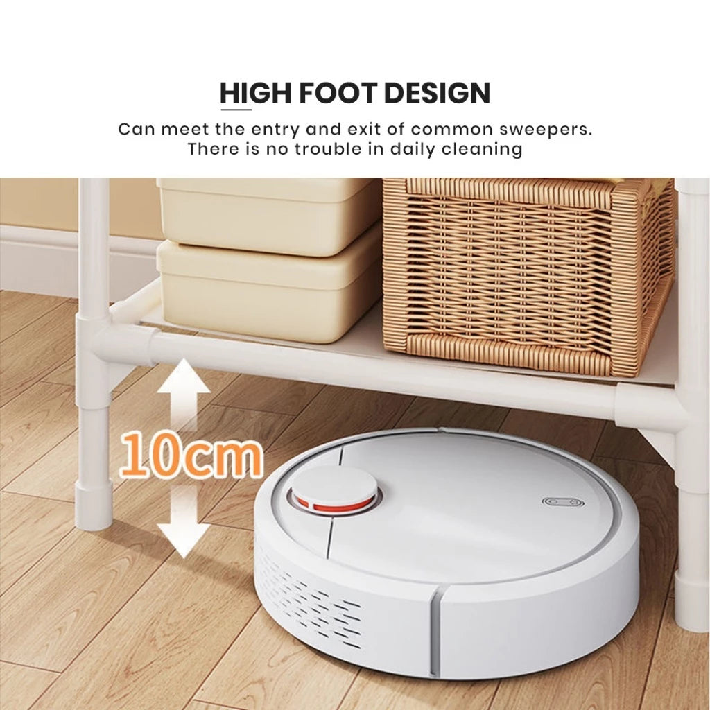 Corner Storage Rack  3 Layer Hook  - White